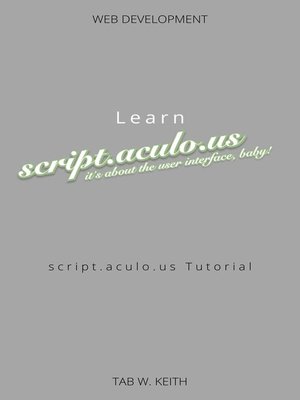 cover image of Learn script.aculo.us